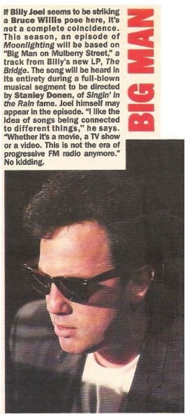 Joel, Billy / Big Man | Magazine Article | May 1983
