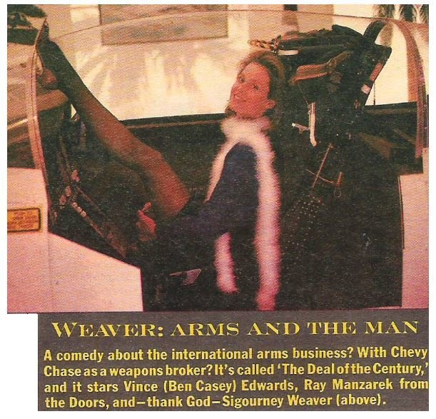 Weaver, Sigourney / Weaver: Arms and the Man | Magazine Article | July 1983