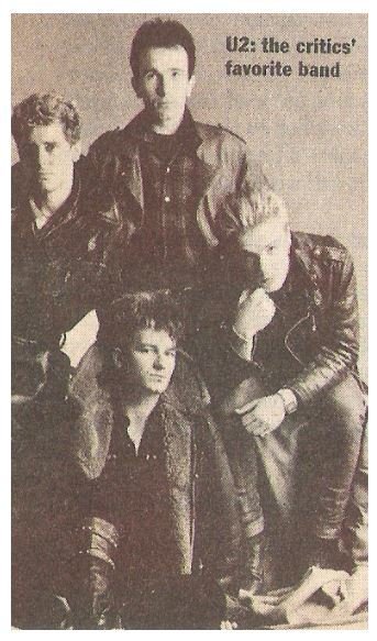 U2 / U2: The Critics' Favorite Band | Magazine Photo | March 1984