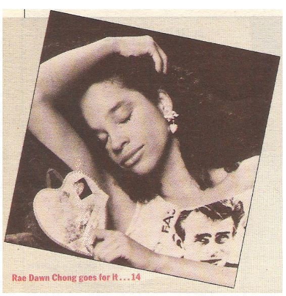 Chong, Rae Dawn / Rae Dawn Chong Goes For It | Magazine Photo | March 1984