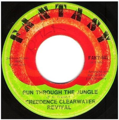 Creedence Clearwater Revival / Run Through the Jungle | Fantasy FANT-641 | Single, 7&quot; Vinyl | April 1970