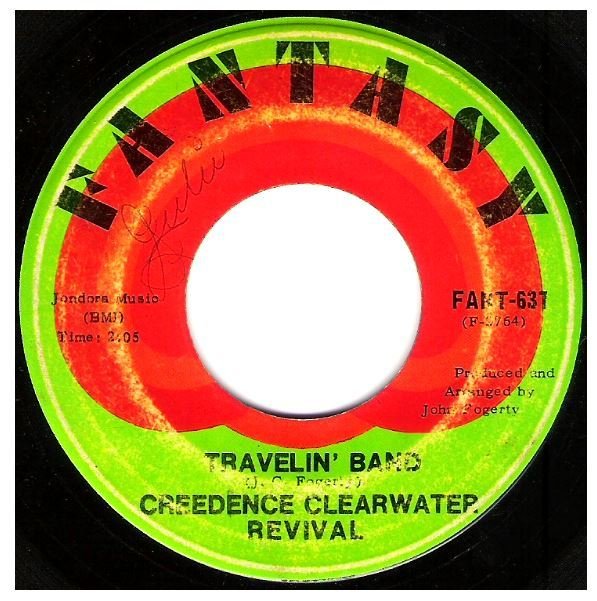 Creedence Clearwater Revival / Travelin&#39; Man | Fantasy FANT-637 | Single, 7&quot; Vinyl | January 1970