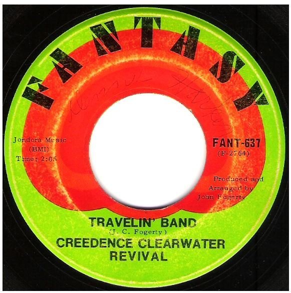 Creedence Clearwater Revival / Travelin&#39; Band | Fantasy FANT-637 | Single, 7&quot; Vinyl | January 1970
