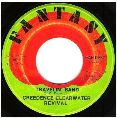 Creedence Clearwater Revival / Travelin&#39; Band | Fantasy FANT-637 | Single, 7&quot; Vinyl | January 1970