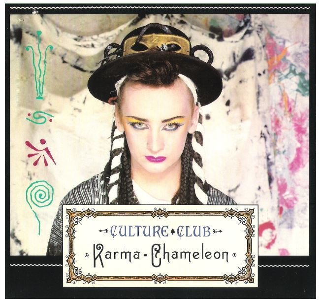 Culture Club / Karma Chameleon | Epic 34-04221 | Picture Sleeve | November 1983