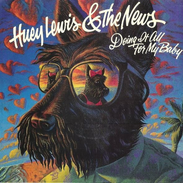 Lewis, Huey (+ The News) / Doing It All For My Baby | Chrysalis VS4-43143 | Picture Sleeve | June 1987