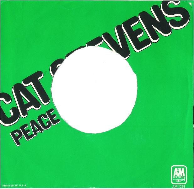 Stevens, Cat / Peace Train | A+M AM-1291 | Picture Sleeve | September 1971