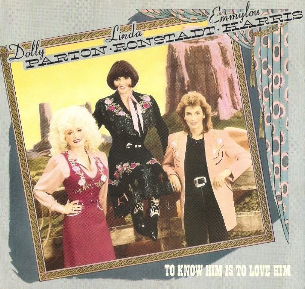 Parton, Dolly / To Know Him Is to Love Him | Warner Bros. 28492-7 | Picture Sleeve | January 1987 | with Linda Ronstadt + Emmylou Harris