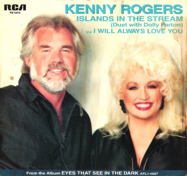 Rogers, Kenny / Islands in the Stream | RCA PB-13615 | Single, 7&quot; Vinyl | August 1983 | with Dolly Parton