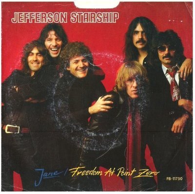 Jefferson Starship / Jane | Grunt FB-11750 | Single, 7&quot; Vinyl | October 1979