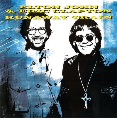 John, Elton / Runaway Train | Rocket EJS-29 | Single, 7&quot; Vinyl | July 1992 | with Eric Clapton | England