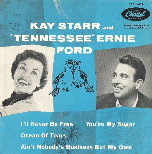 Starr, Kay / Kay Starr and "Tennessee" Ernie Ford | Capitol EAP 1-621 | EP, 7" Vinyl | 1955 | with Tennessee Ernie Ford