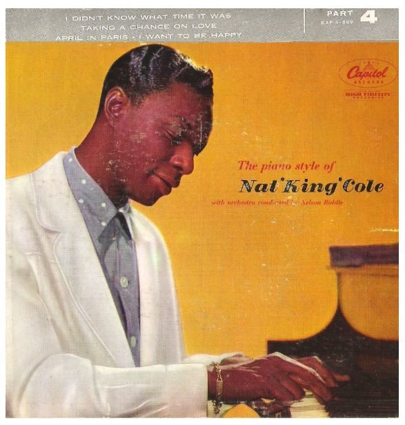 Cole, Nat King / The Piano Stylings of Nat King Cole - Part 4 | Capitol EAP 4-689 | Picture Sleeve | 1956