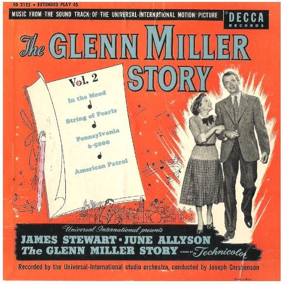 Universal-International Studio Orchestra / The Glenn Miller Story - Vol. 2 | Decca ED-2125 | EP, 7" Vinyl | 1954