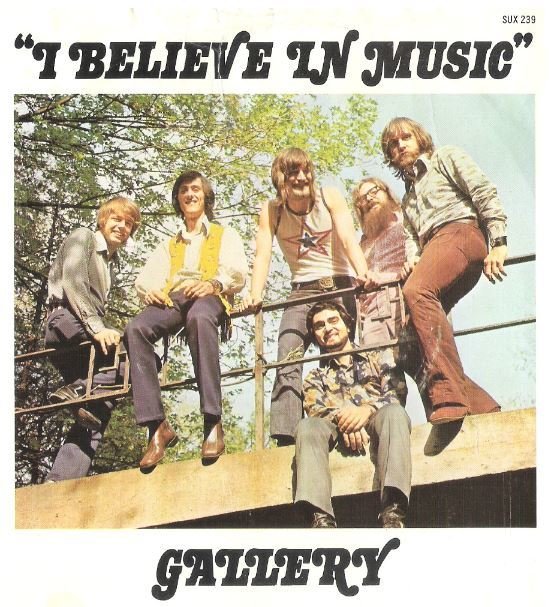 Gallery / I Believe In Music | Sussex SUX-239 | Single, 7&quot; Vinyl | July 1972