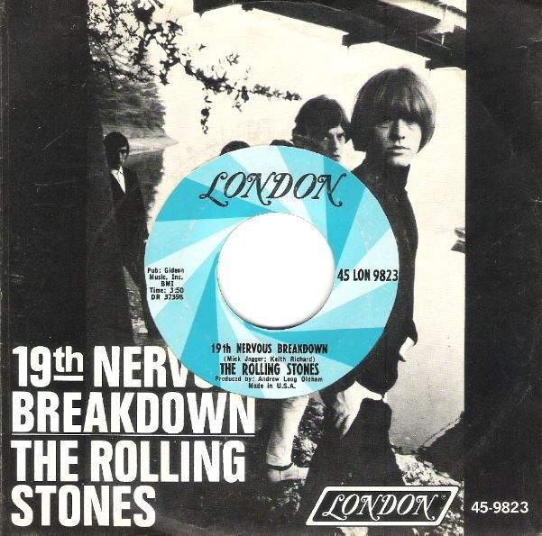 Rolling Stones, The / 19th Nervous Breakdown | London 45-LON-9823 | Single,  7" Vinyl | February 1966