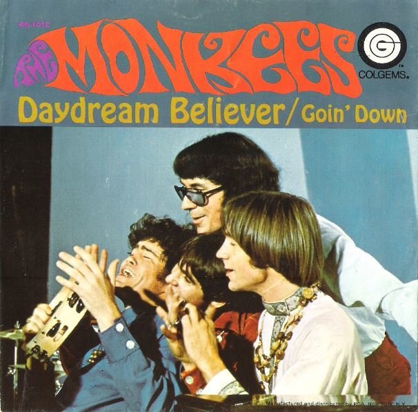 Monkees, The / Daydream Believer | Colgems 66-1012 | Picture Sleeve | October 1967