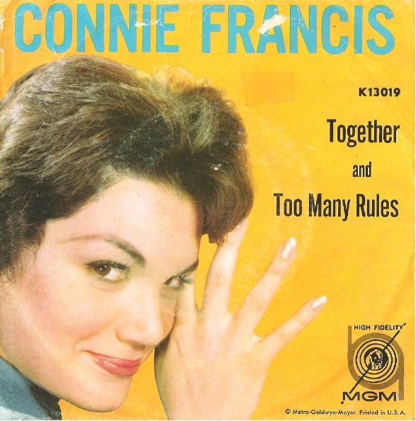 Francis, Connie / Together | MGM K-13019 | Single, 7&quot; Vinyl | June 1961