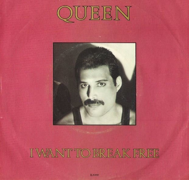 Queen / I Want to Break Free | Capitol B-5350 | Single, 7" Vinyl | April 1984