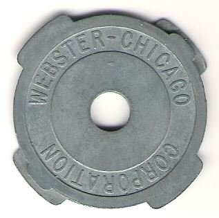 Webster-Chicago Corporation / Metal | 45 RPM Adapter