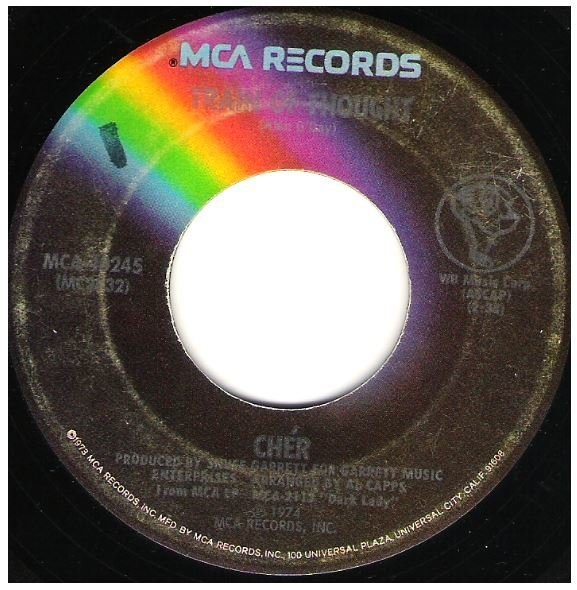 Cher / Train of Thought | MCA 40245 | Single, 7&quot; Vinyl | May 1974