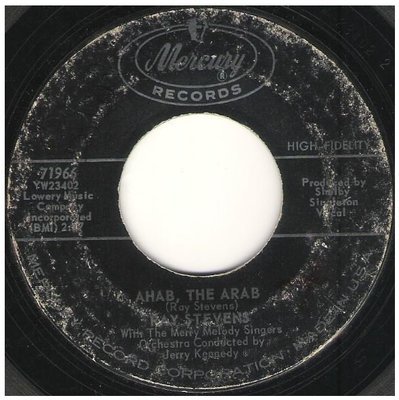 Stevens, Ray / Ahab, the Arab | Mercury 71966 | Single, 7&quot; Vinyl | June 1962