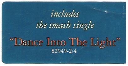 Collins, Phil / Dance Into the Light | Atlantic 82949-2/4 | Sticker | October 1996