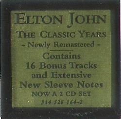 John, Elton / Here and There | Rocket 314 528 164-2 | Sticker | 1995