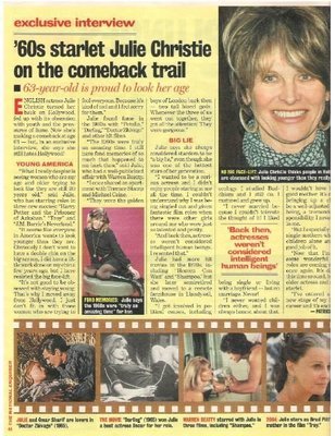 Christie, Julie / '60s Starlet Julie Christie On the Comeback Trail / 2004