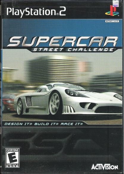 Playstation 2 / Supercar - Street Challenge | Sony SLUS-20012 | Video Game | 2001