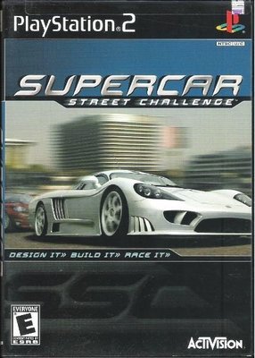 Playstation 2 / Supercar - Street Challenge | Sony SLUS-20012 | Video Game | 2001