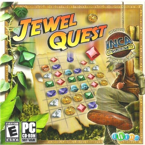 Jewel Quest / Brighter Minds P/N 61240-CD | Video Game | 2008 | Includes Bonus Game