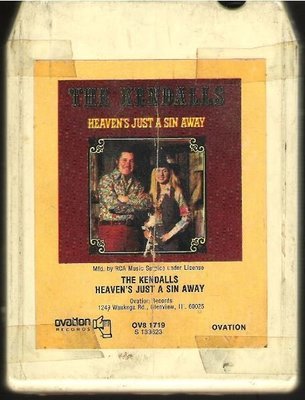 Kendalls, The / Heaven's Just a Sin Away | Ovation OV8-1719  | White Shell | 1976