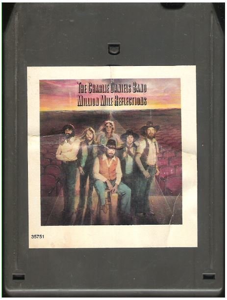 Daniels, Charlie (Band) / Million Mile Reflections | Epic JEA-35751 | Light Black Shell | 8-Track Tape | April 1979