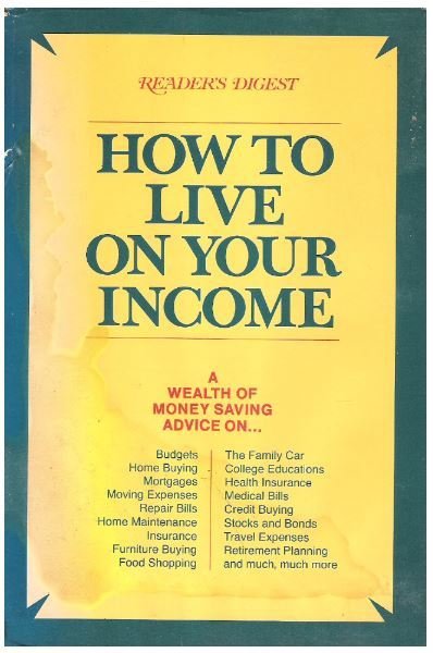 Reader's Digest / How to Live On Your Income | Hardcover Book | 1970