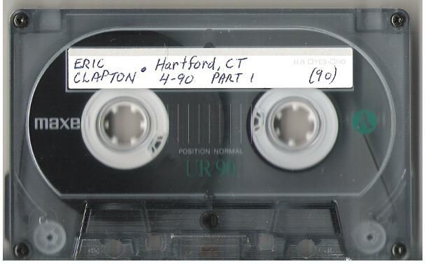 Clapton, Eric / Hartford, CT | April 1990 | Part 1