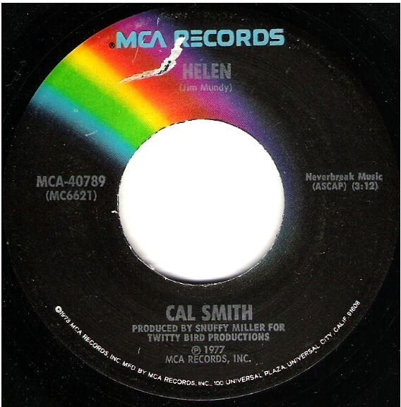 Smith, Cal / Helen | MCA 40789 | Single, 7" Vinyl | September 1977
