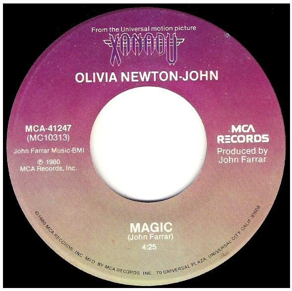 Newton-John, Olivia / Magic | MCA 41247 | Single, 7" Vinyl | May 1980