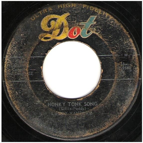 Van Dyke, Leroy / Honky Tonk Song | Dot 45-15561 | Single, 7" Vinyl | March 1957