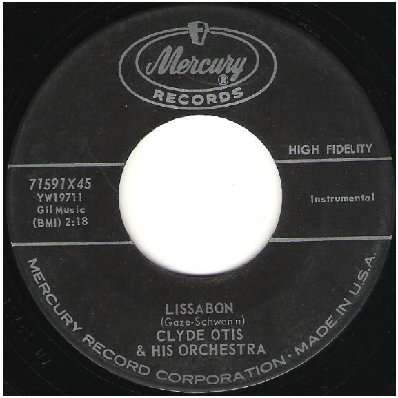 Otis, Clyde / Lissabon | Mercury 71591 | Single, 7" Vinyl | February 1960
