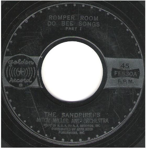 Sandpipers, The / Romper Room Do Bee Songs | Golden Record FF-630 | Single, 7" Vinyl