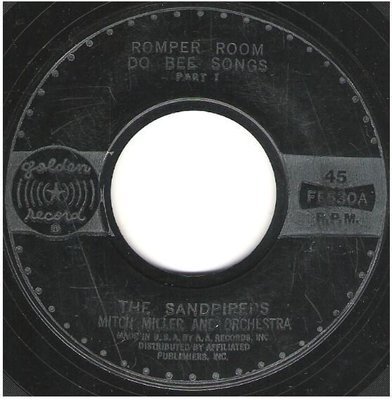 Sandpipers, The / Romper Room Do Bee Songs | Golden Record FF-630 | Single, 7&quot; Vinyl