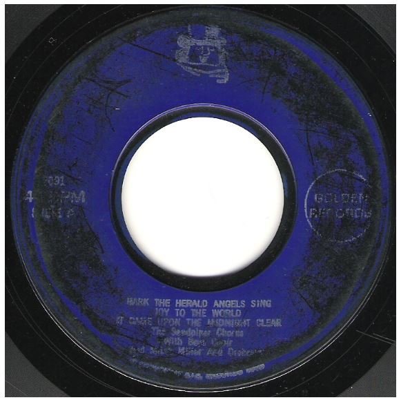 Sandpiper Chorus, The / Hark the Herald Angels Sing + 4 | Golden Record 2091 | EP, 7" Vinyl | 1966