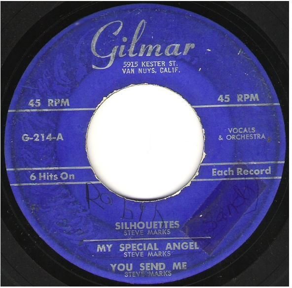 Various Artists / Silhouettes + 5 | Gilmar G-214 | EP, 7" Vinyl | 1958
