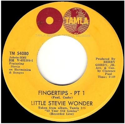 Wonder, Stevie / Fingertips | Tamla TM-54080 | Single, 7&quot; Vinyl | May 1963