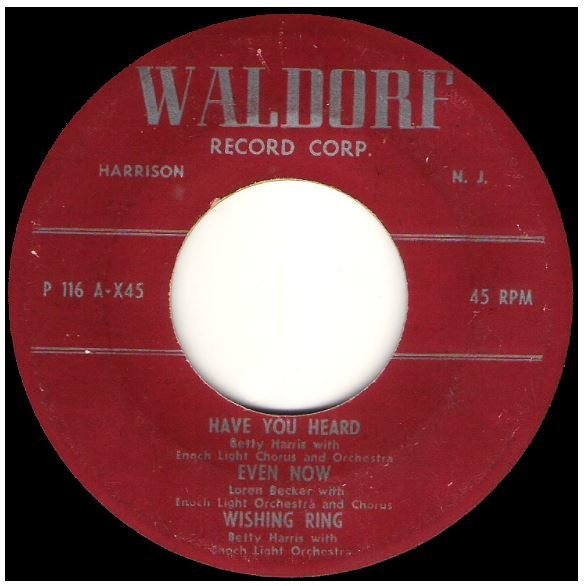 Various Artists / Have You Heard + 5 | Waldorf P-116 | EP, 7" Vinyl | 1955