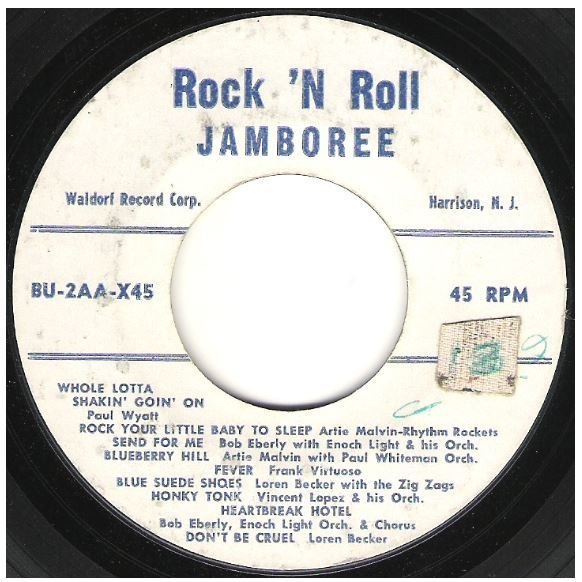 Various Artists / Rock 'N Roll Jamboree | Waldorf BU-2 | EP, 7" Vinyl | 1958
