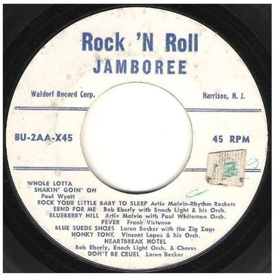 Various Artists / Rock &#39;N Roll Jamboree | Waldorf BU-2 | EP, 7&quot; Vinyl | 1958