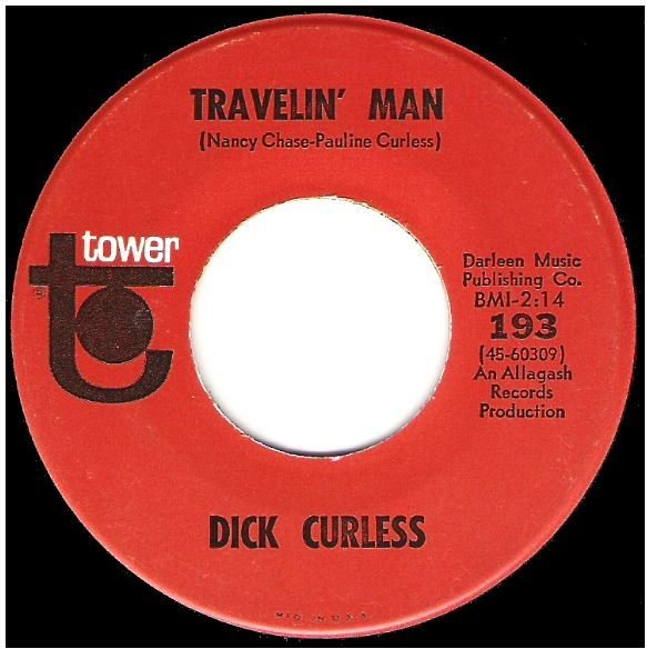 Curless, Dick / Travelin' Man | Tower 193 | Single, 7" Vinyl | December 1965