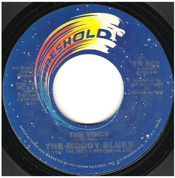 Moody Blues, The / The Voice | Threshold TR-602 | Single, 7" Vinyl | July 1981
